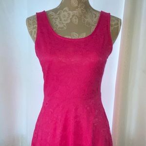 Pink Lace Dress